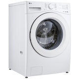 LG WM3420CW Front Load Washer, 27 inch Width, 5.2 cu. ft. Washer Capacity, 1,300 RPM Washer Spin Speed, 10 Wash Cycles, 5 Temperature Settings, ENERGY STAR Certified, White colour