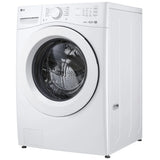 LG WM3420CW Front Load Washer, 27 inch Width, 5.2 cu. ft. Washer Capacity, 1,300 RPM Washer Spin Speed, 10 Wash Cycles, 5 Temperature Settings, ENERGY STAR Certified, White colour