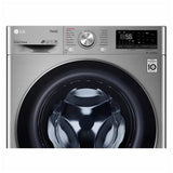 LG WM3555HVA All-in-One Washer Dryer Combo Front Load Electric Dryer, 24 inch Width, 2.6 cu. ft. Dryer Capacity, 2.6 cu. ft. Washer Capacity, 1,400 RPM Washer Spin Speed, Steam Clean, 14 Wash Cycles, Wifi Enabled, Electric, Graphite Steel colour
