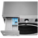 LG WM3555HVA All-in-One Washer Dryer Combo Front Load Electric Dryer, 24 inch Width, 2.6 cu. ft. Dryer Capacity, 2.6 cu. ft. Washer Capacity, 1,400 RPM Washer Spin Speed, Steam Clean, 14 Wash Cycles, Wifi Enabled, Electric, Graphite Steel colour