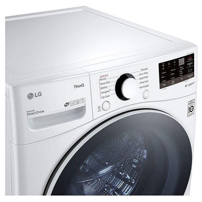 LG WM3600HWA 5.2 cu.ft. Ultra Large Capacity Front Load Washer with AI DD