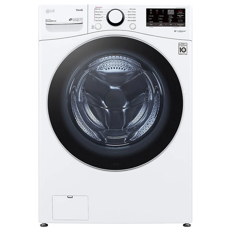 LG DLE3600W Electric Dryer, 7.4 cu. ft. Dryer Capacity, 10 Dry Cycles, 5 Temperature Settings, Vented, Stackable, Wifi Enabled, White colour