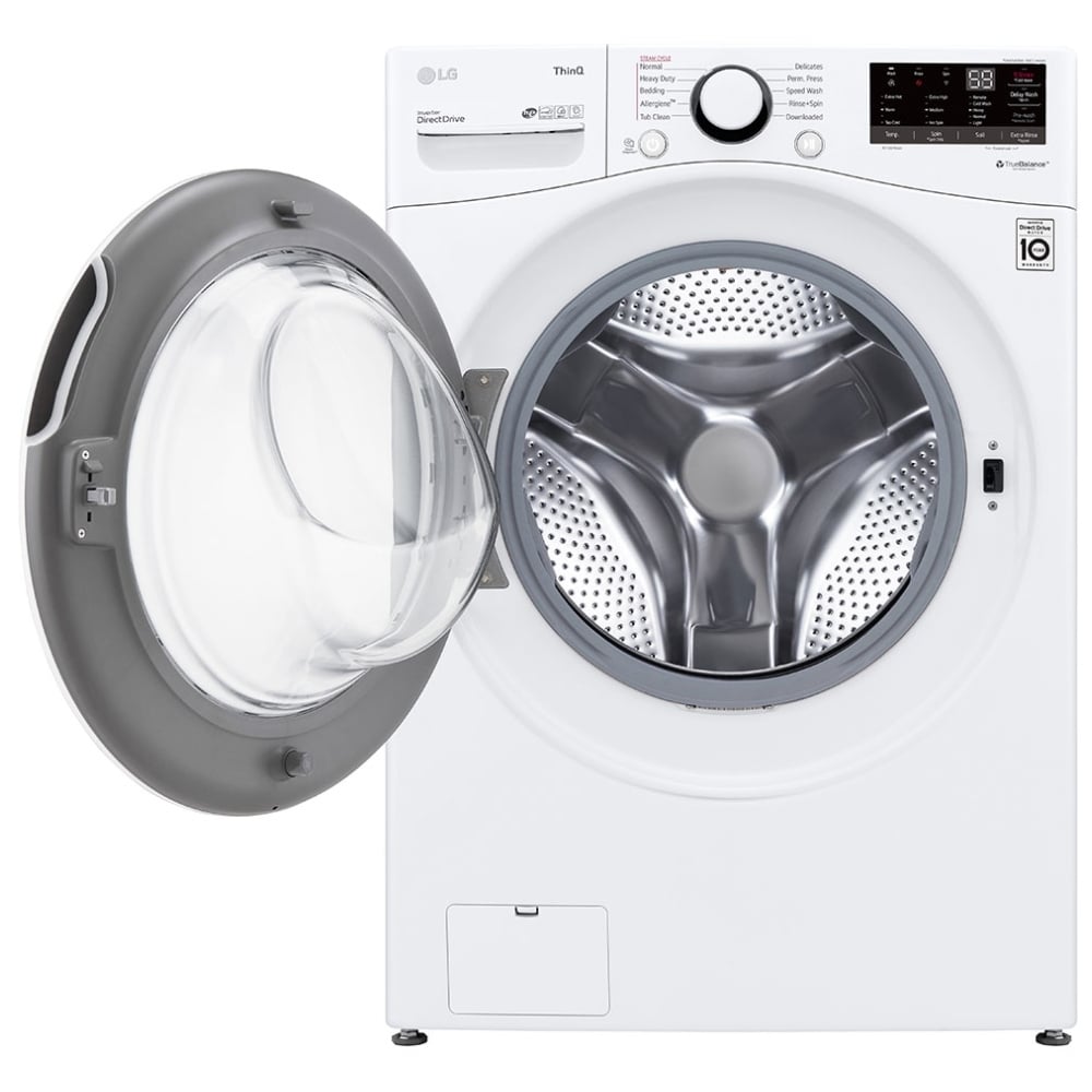 LG WM3600HWA 5.2 cu.ft. Ultra Large Capacity Front Load Washer with AI DD
