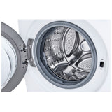 LG WM3600HWA Front Load Washer, 27 inch Width, 5.2 cu. ft. Washer Capacity, 1,300 RPM Washer Spin Speed, 10 Wash Cycles, 5 Temperature Settings, Water Heater, Steam Clean, ENERGY STAR Certified, Wifi Enabled, White colour