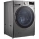 LG Washer WM3850HVA & Electric Dryer DLEX3850V & Stacking Kit KSTK4
