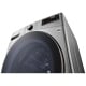 LG Washer WM3850HVA & Electric Dryer DLEX3850V & Stacking Kit KSTK4