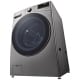 LG Washer WM3850HVA & Electric Dryer DLEX3850V & Stacking Kit KSTK4