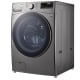 LG Washer WM3850HVA & Electric Dryer DLEX3850V & Stacking Kit KSTK4