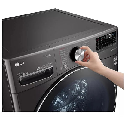 LG WM4100HBA Front Load Washer, ENERGY STAR Certified, 5.2 cu. ft. Washer Capacity