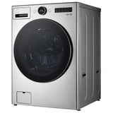 LG WM5500HVA Front Load Washer, 27 inch Width, 5.2 cu. ft. Washer Capacity, 1,300 RPM Washer Spin Speed, 25 Wash Cycles, 5 Temperature Settings, Water Heater, Steam Clean, ENERGY STAR Certified, Wifi Enabled, Graphite Steel colour