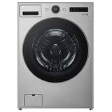 LG WM5500HVA Front Load Washer, 27 inch Width, 5.2 cu. ft. Washer Capacity, 1,300 RPM Washer Spin Speed, 25 Wash Cycles, 5 Temperature Settings, Water Heater, Steam Clean, ENERGY STAR Certified, Wifi Enabled, Graphite Steel colour