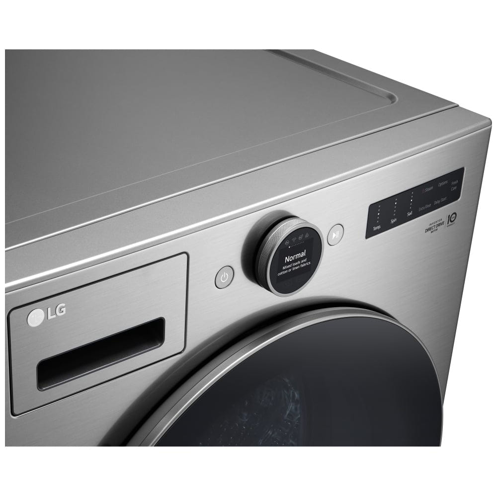 LG WM5500HVA 5.2 cu. ft. Smart Front Load Washer with TurboWash 360° and AI DD Built-In Intelligence