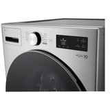 LG WM5800HVA Front Load Washer, 27 inch Width, 5 cu. ft. Washer Capacity, 1,300 RPM Washer Spin Speed, 29 Wash Cycles, 5 Temperature Settings, Water Heater, Steam Clean, ENERGY STAR Certified, Wifi Enabled