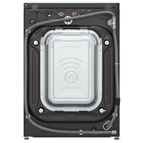 LG WM6500HBA Front Load Washer, 27 inch Width, 5.8 cu. ft. Washer Capacity, 1,300 RPM Washer Spin Speed, 25 Wash Cycles, 5 Temperature Settings, Water Heater, Steam Clean, ENERGY STAR Certified, Wifi Enabled, Black Stainless Steel colour