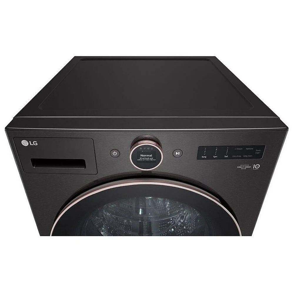 5.8 cu. ft. Mega Capacity Smart Front Load Energy Star Washer with TurboWash® 360° and AI DD™ Built-In Intelligence Front Load Washer WM6500HBA