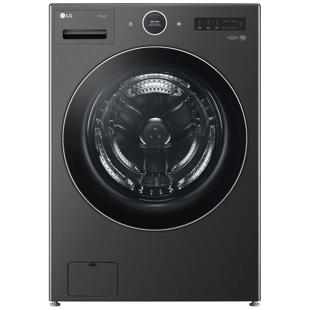 LG WM6700HBA 5.8 cu. ft. Front Load Washer with AI DD 2.0 and LCD Knob