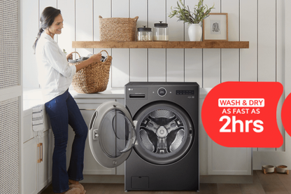 LG WM6998HBA All-in-One Washer Dryer Combo
