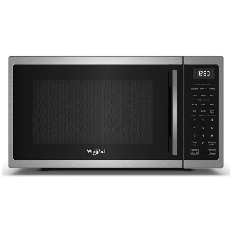 Whirlpool WMCS5522RS Countertop Microwave, 22 inch Exterior Width, 1 cu. ft. Capacity, 900 W Watts, Convection, Stainless Steel Interior, Stainless Steel colour