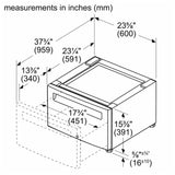 Bosch WMZPW20W Pedestal, White colour for WGB24600UC