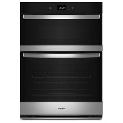 Whirlpool WOEC5027LZ Microwave Wall Oven Combo, 27 inch Exterior Width, Convection, One Oven Self Clean, 5.7 cu. ft. Capacity, Wifi Enabled, Air Fry, Stainless Steel colour