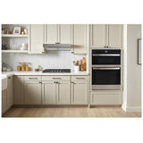 Whirlpool WOEC5030LZ Microwave Wall Oven Combo, 30 inch Exterior Width, Convection, Self Clean, 6.4 cu. ft. Capacity, Wifi Enabled, Air Fry, Stainless Steel colour