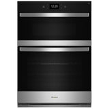 Whirlpool WOEC7027PZ Microwave Wall Oven Combo, 27 inch Exterior Width, Convection, Self Clean, 4.3 cu. ft. Capacity, Temperature Probe, Wifi Enabled, Air Fry, Stainless Steel colour