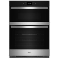 Whirlpool WOEC7027PZ Microwave Wall Oven Combo, 27 inch Exterior Width, Convection, Self Clean, 4.3 cu. ft. Capacity, Temperature Probe, Wifi Enabled, Air Fry, Stainless Steel colour