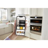 Whirlpool WOEC7030PV Microwave Wall Oven Combo, 30 inch Exterior Width, True Convection, Self Clean, 5 cu. ft. Capacity, Temperature Probe, Wifi Enabled, Air Fry, Black Stainless Steel colour