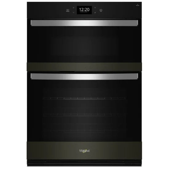Whirlpool WOEC7030PZ Microwave Wall Oven Combo, 30 inch Exterior Width, True Convection, Self Clean, 5 cu. ft. Capacity, Temperature Probe, Wifi Enabled, Air Fry, Stainless Steel colour
