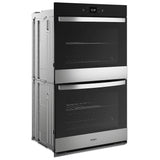 Whirlpool WOED5027LZ Double Wall Oven, 27 inch Exterior Width, Convection, Self Clean, 8.6 cu. ft. Capacity, Wifi Enabled, Air Fry, Stainless Steel colour