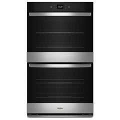 Whirlpool WOED5027LZ Double Wall Oven, 27 inch Exterior Width, Convection, Self Clean, 8.6 cu. ft. Capacity, Wifi Enabled, Air Fry, Stainless Steel colour