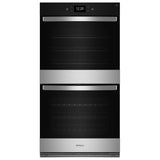Whirlpool WOED7030PZ Double Wall Oven, 30 inch Exterior Width, True Convection, Self Clean, 10 cu. ft. Capacity, Temperature Probe, Wifi Enabled, Air Fry, Stainless Steel colour
