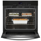 Whirlpool WOES3027LS Single Wall Oven, 27 inch Exterior Width, Self Clean, 4.3 cu. ft. Capacity, Air Fry, Stainless Steel colour