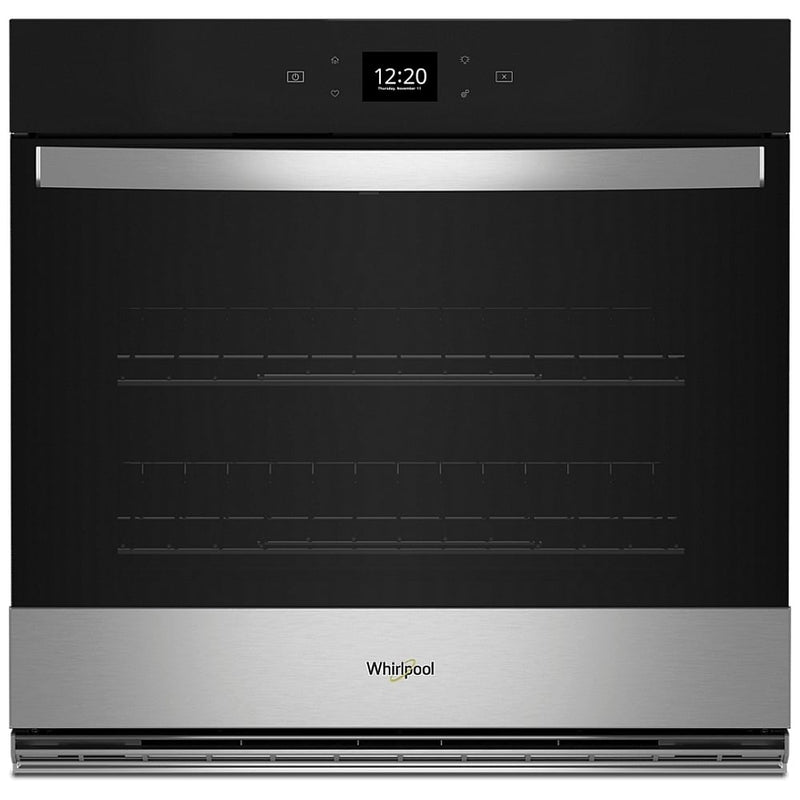 Whirlpool WOES5027LZ Single Wall Oven, 27 inch Exterior Width, Convection, Self Clean, 4.3 cu. ft. Capacity, Wifi Enabled, Air Fry, Stainless Steel colour