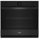 Whirlpool WOES5030LB Single Wall Oven, 30 inch Exterior Width, Convection, Self Clean, 5.0 cu. ft. Capacity, Wifi Enabled, Air Fry, Black colour