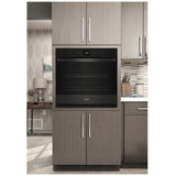 Whirlpool WOES5030LB Single Wall Oven, 30 inch Exterior Width, Convection, Self Clean, 5.0 cu. ft. Capacity, Wifi Enabled, Air Fry, Black colour