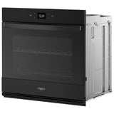 Whirlpool WOES5030LB Single Wall Oven, 30 inch Exterior Width, Convection, Self Clean, 5.0 cu. ft. Capacity, Wifi Enabled, Air Fry, Black colour