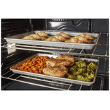Whirlpool WOES5030LW Single Wall Oven, 30 inch Exterior Width, Convection, Self Clean, 5.0 cu. ft. Capacity, Wifi Enabled, Air Fry, White colour