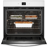 Whirlpool WOES5030LW Single Wall Oven, 30 inch Exterior Width, Convection, Self Clean, 5.0 cu. ft. Capacity, Wifi Enabled, Air Fry, White colour