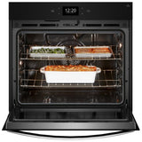 Whirlpool WOES7027PZ Single Wall Oven, 27 inch Exterior Width, True Convection, Self Clean, 4.3 cu. ft. Capacity, Temperature Probe, Wifi Enabled, Air Fry, Stainless Steel colour
