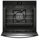Whirlpool WOES7030PZ Single Wall Oven, 30 inch Exterior Width, True Convection, Self Clean, 5 cu. ft. Capacity, Temperature Probe, Wifi Enabled, Air Fry, Stainless Steel colour