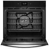 Whirlpool WOES7030PZ Single Wall Oven, 30 inch Exterior Width, True Convection, Self Clean, 5 cu. ft. Capacity, Temperature Probe, Wifi Enabled, Air Fry, Stainless Steel colour