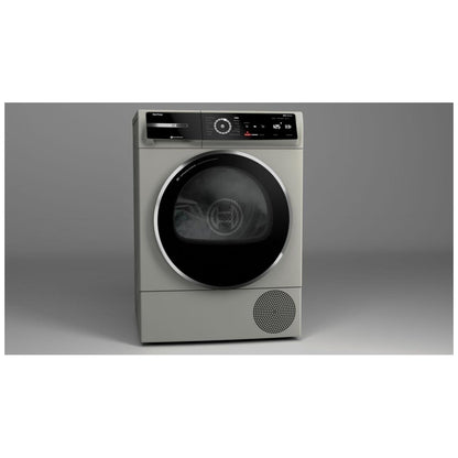 800 Series, Heat Pump Dryer, Electric Dryer, Silver inox WQB245AXUC