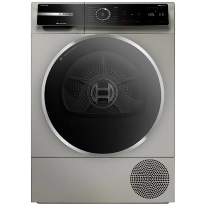 800 Series, Heat Pump Dryer, Electric Dryer, Silver inox WQB245AXUC