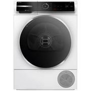 Bosch 500 Series Heat Pump Dryer, Electric Dryer, WQB245B0UC, white, stackable, steam clean