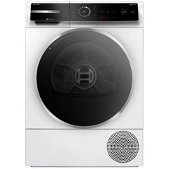 Bosch 500 Series Heat Pump Dryer, Electric Dryer, WQB245B0UC, white, stackable, steam clean