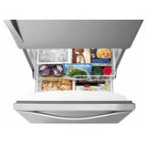 Whirlpool WRB322DMBM Bottom Freezer Refrigerator, 33 inch Width, Ice Dispenser (Freezer Located), 21.9 cu. ft. Capacity, Stainless Steel colour