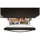 Whirlpool WRB322DMHV Bottom Freezer Refrigerator, 33 inch Width, Ice Dispenser (Freezer Located), ENERGY STAR Certified, 21.9 cu. ft. Capacity, Black Stainless Steel colour