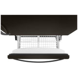 Whirlpool WRB322DMHV Bottom Freezer Refrigerator, 33 inch Width, Ice Dispenser (Freezer Located), ENERGY STAR Certified, 21.9 cu. ft. Capacity, Black Stainless Steel colour