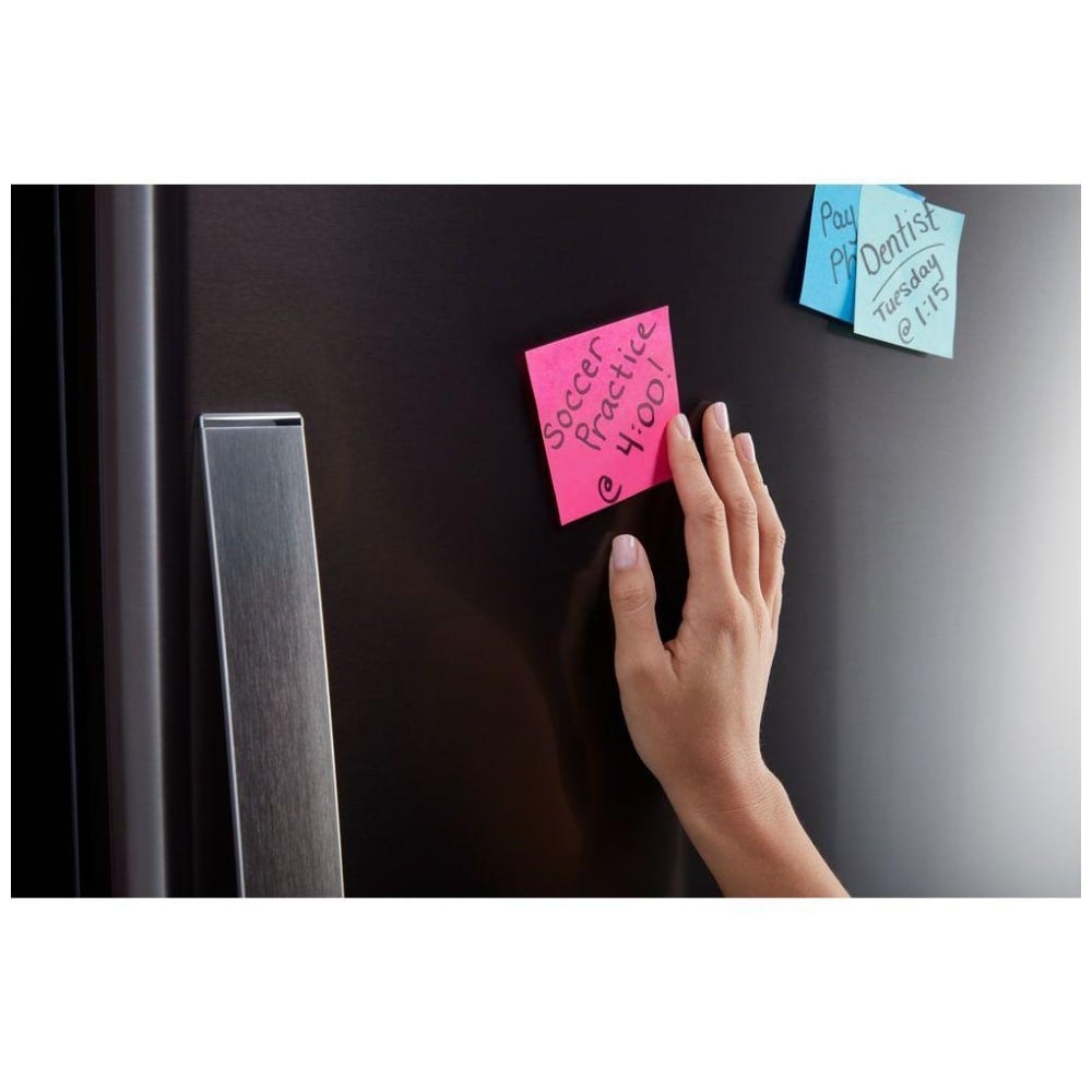 Whirlpool WRB322DMHV Bottom Freezer Refrigerator, 33 inch Width, ENERGY STAR Certified, Ice Dispenser (Freezer Located), 21.9 cu. ft. Capacity, Black Stainless Steel colour